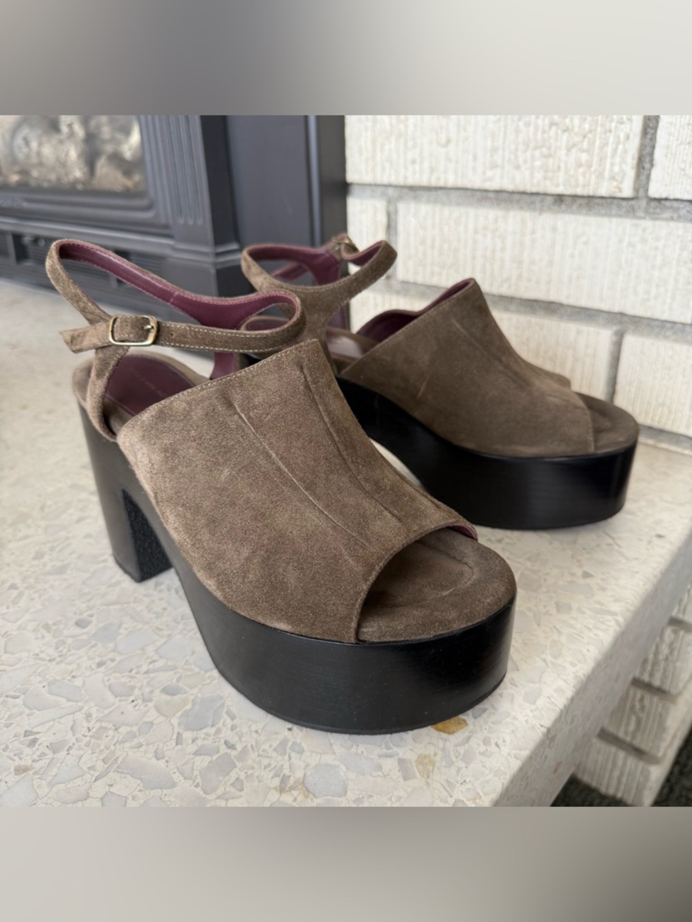 Dries Van Noten Platform Sandal